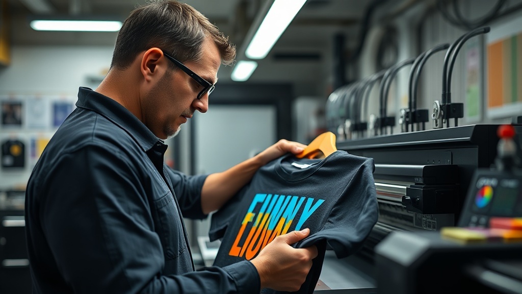 טיפים של אלופים להדפסה על חולצות מצחיקות