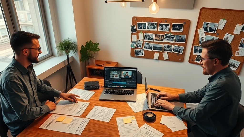 מאחורי הקלעים: איך נראה תהליך הפקת סרטון תדמית שעובד