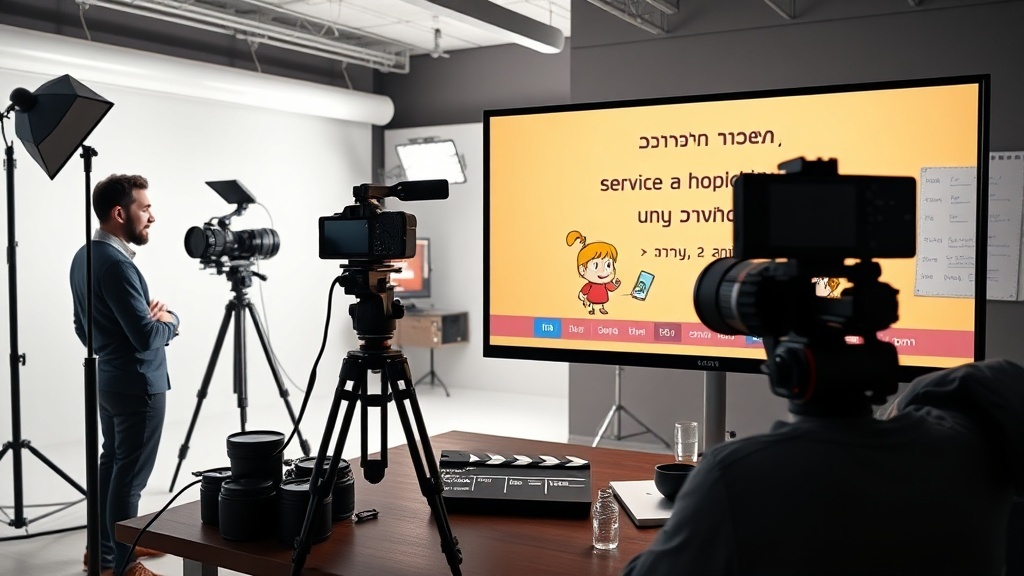 סרטון תדמית מצולם או אנימציה – מה עדיף?